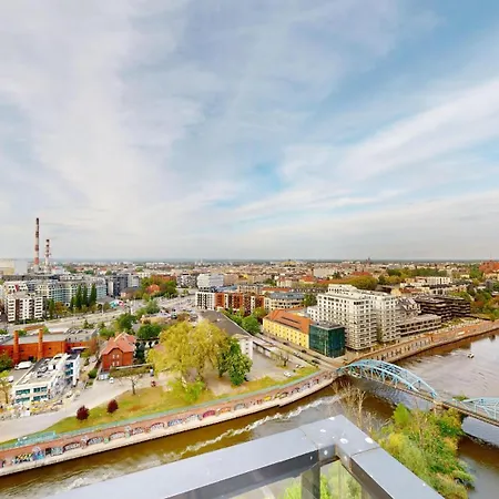 Sikorskiego 3a Twin Tower - Panoramic Terrace - 3room * Breslavia