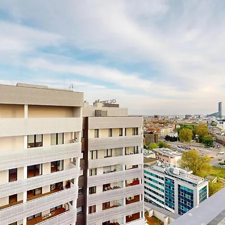 Sikorskiego 3a Twin Tower - Panoramic Terrace - 3room * Breslavia