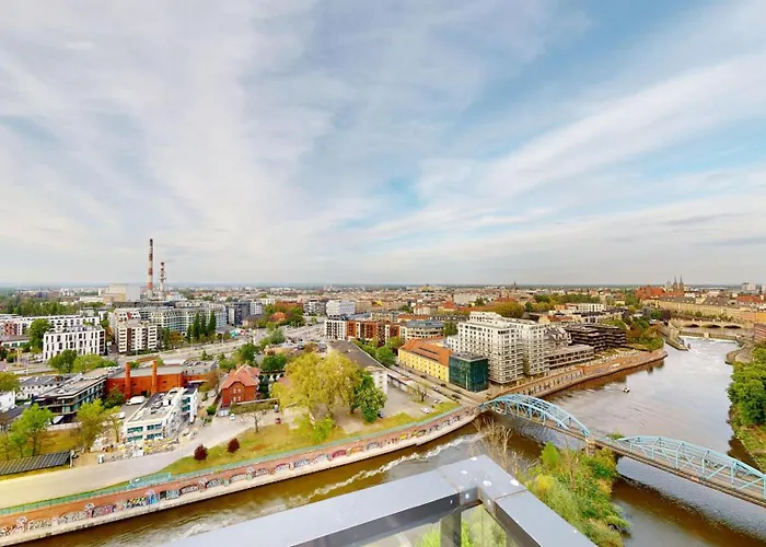 Sikorskiego 3a Twin Tower - Panoramic Terrace - 3room * Breslavia