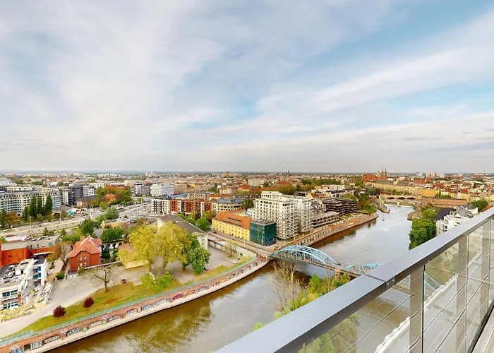 Appartamento Sikorskiego 3a Twin Tower - Panoramic Terrace - 3room Breslavia