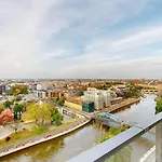 شقة Sikorskiego 3a Twin Tower - Panoramic Terrace - 3room فروتسواف