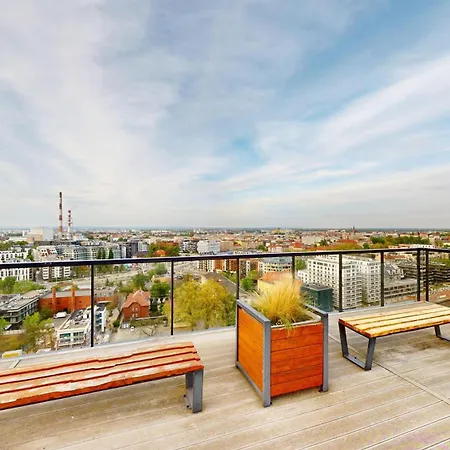 Sikorskiego 3a Twin Tower - Panoramic Terrace - 3room Apartment Breslau