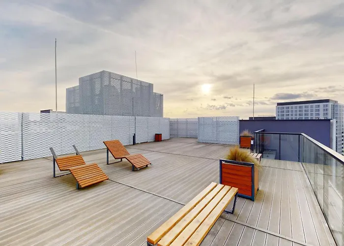 Sikorskiego 3a Twin Tower - Panoramic Terrace - 3room * ורוצלב